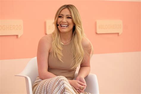 hilary duff tits|Hilary Duff poses nude on the cover of Women’s Health magazine